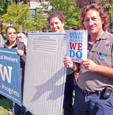 Harvard-HUCTW Statement on Negotiations