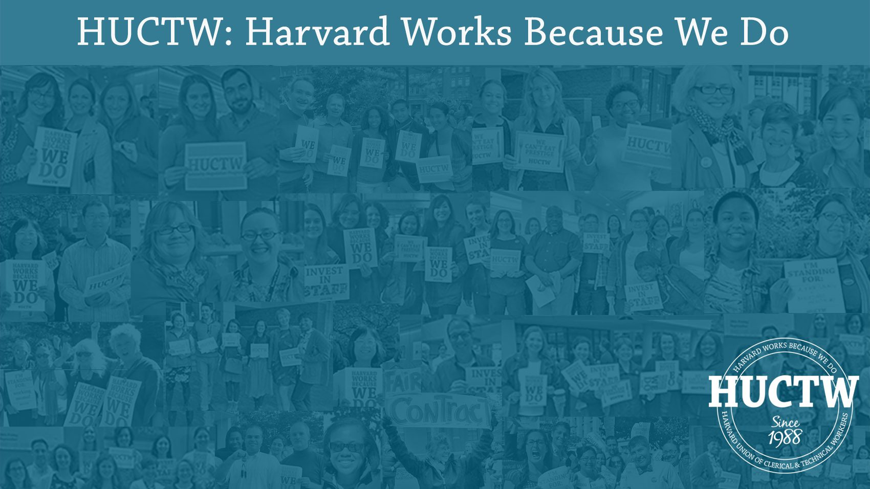 HUCTW Harvard Works Zoom Background - HUCTW